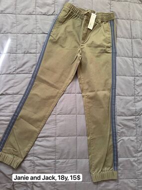Janie and Jack boys pants nwt